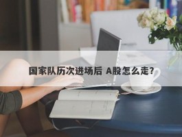 国家队历次进场后 A股怎么走？