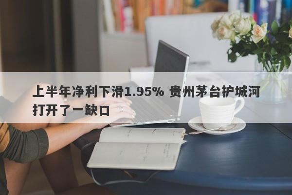 上半年净利下滑1.95% 贵州茅台护城河打开了一缺口 上半年净利下滑1.95% 贵州茅台护城河打开了一缺口