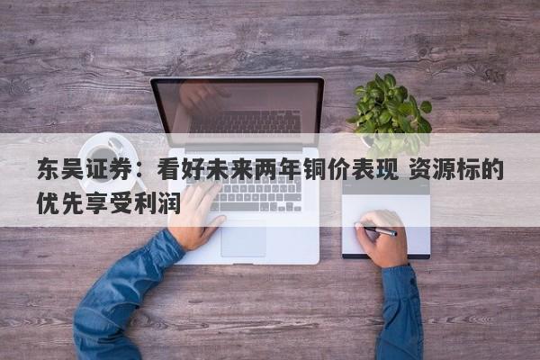 东吴证券:看好未来两年铜价表现 资源标的优先享受利润 东吴证券:看好未来两年铜价表现 资源标的优先享受利润