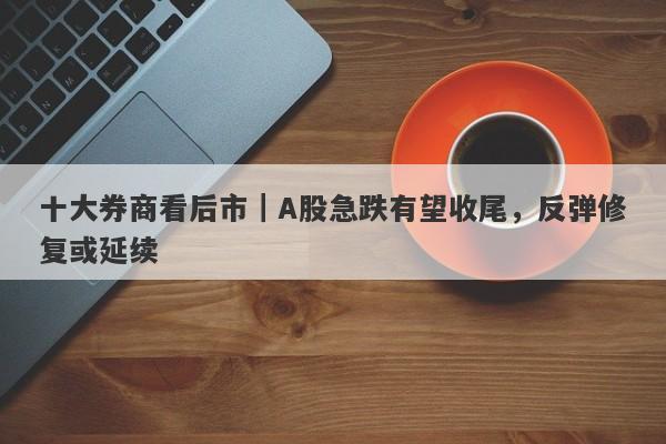 十大券商看后市|A股急跌有望收尾,反弹修复或延续 十大券商看后市|A股急跌有望收尾,反弹修复或延续